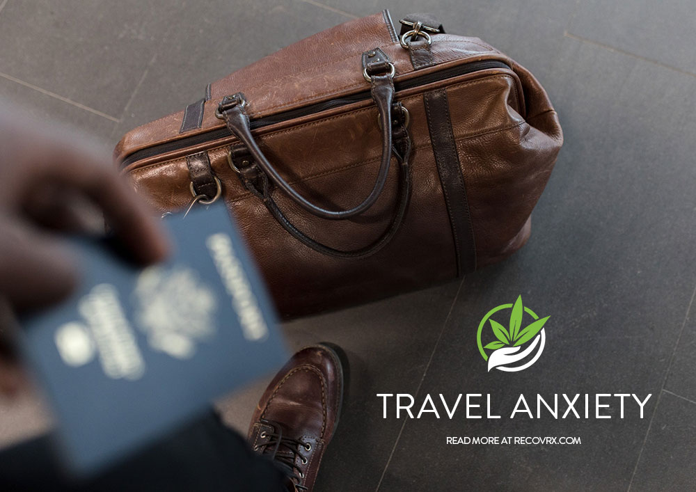 travel anxiety, recovrx, cbd